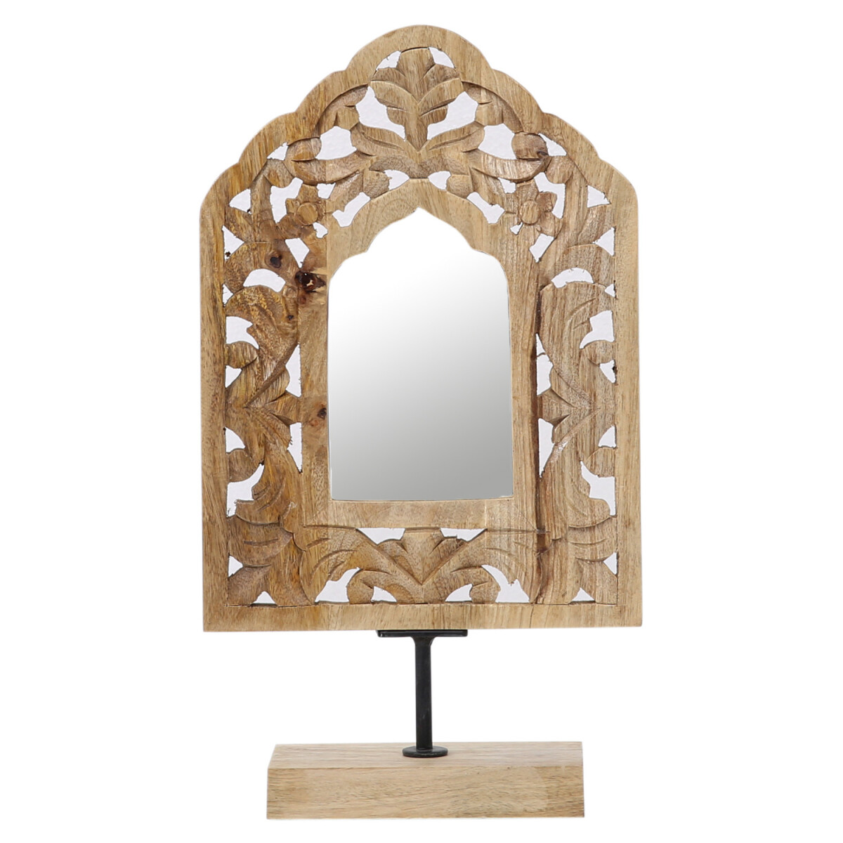 Lustro do makijażu w stylu boho, stojące box