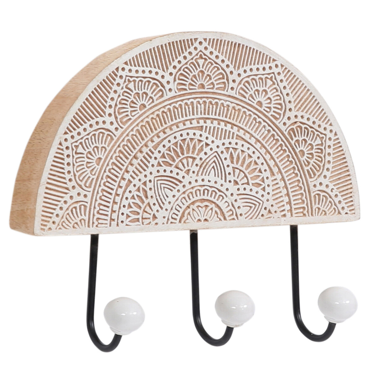 Dekoracja ścienna w stylu boho, mandala, box