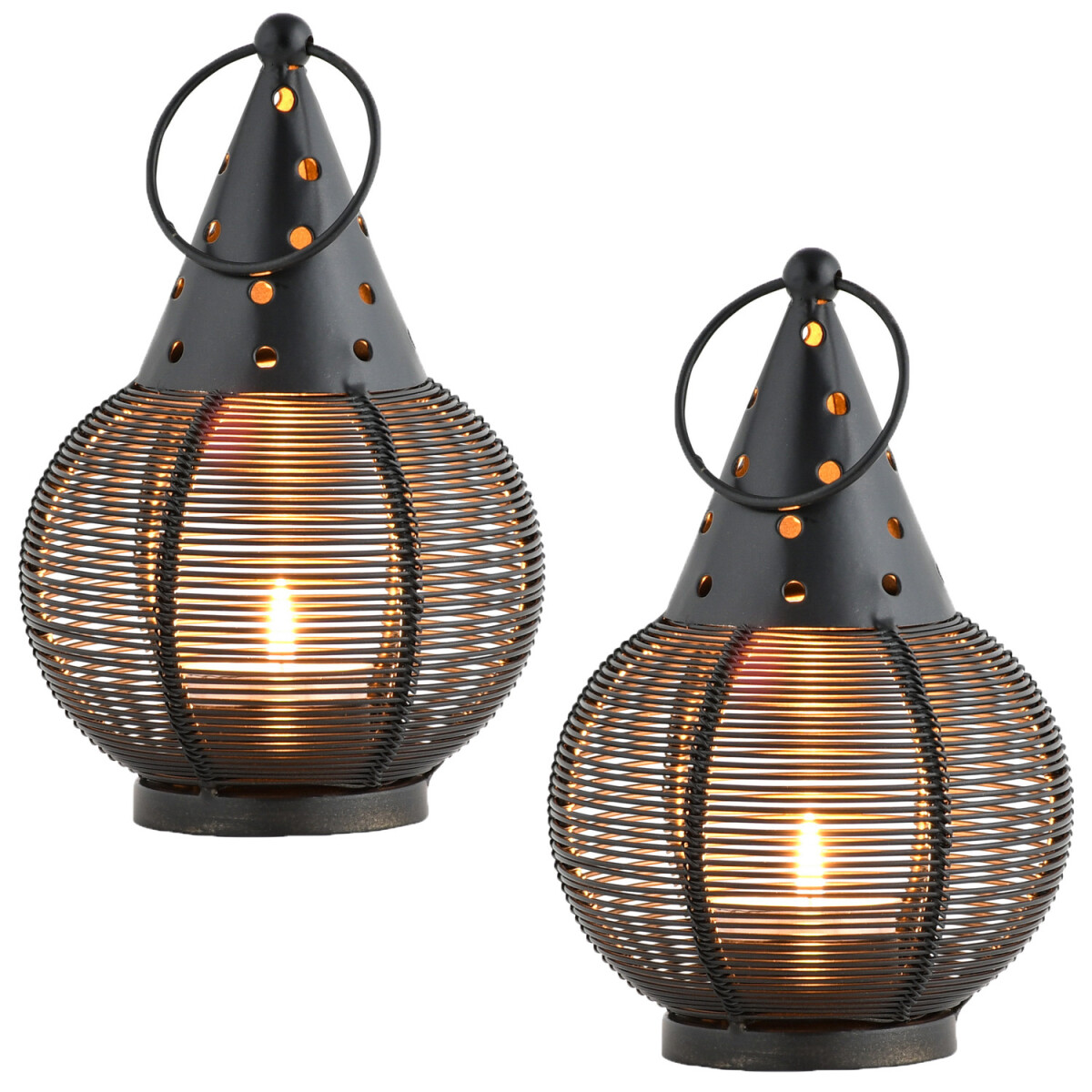 Zestaw 2 sztuk gotyckich lampionó box