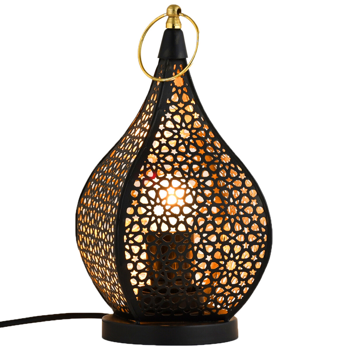 Lampa stołowa w stylu orientalnym, lampk box