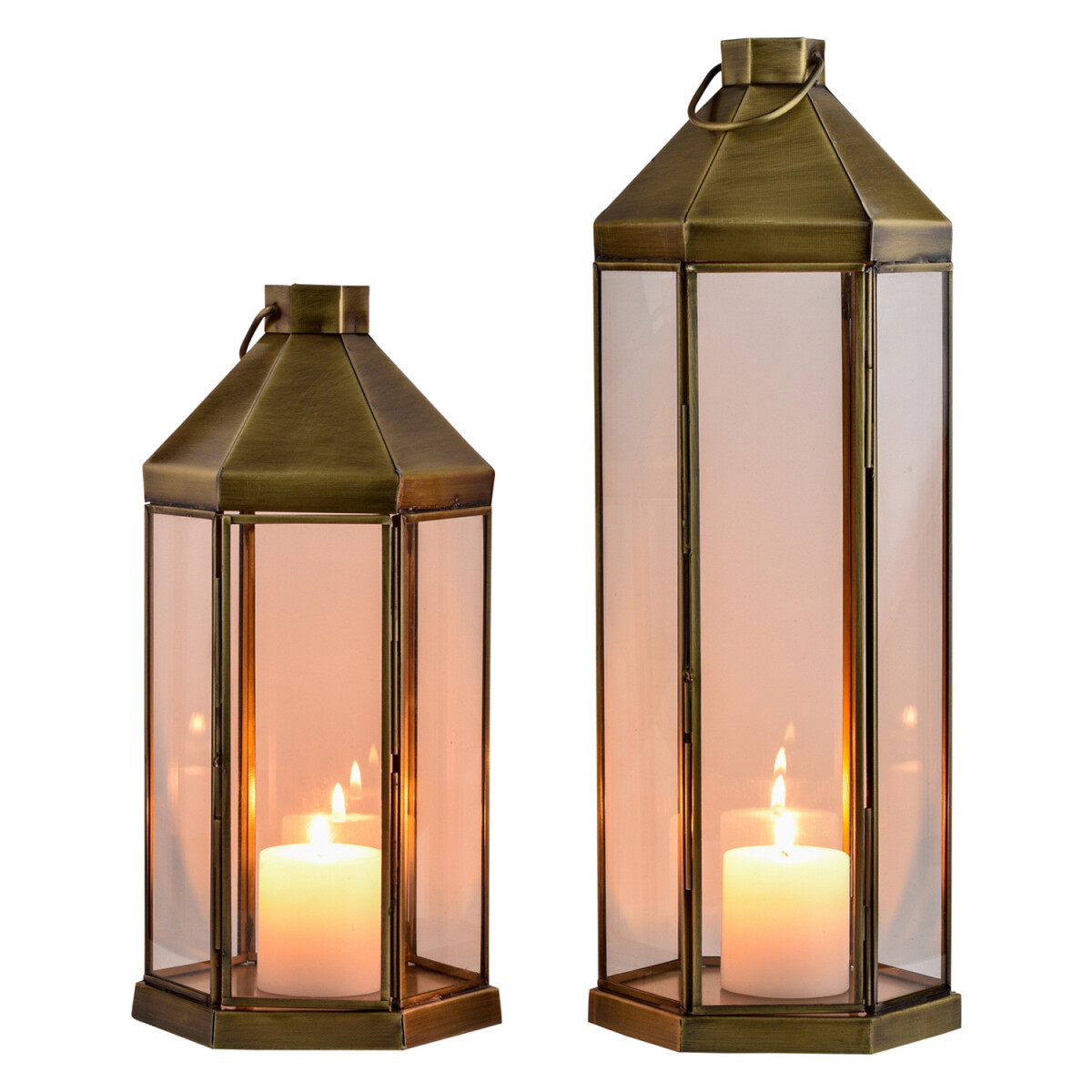 Zestaw 2 sztuk lampionów dekoracy box