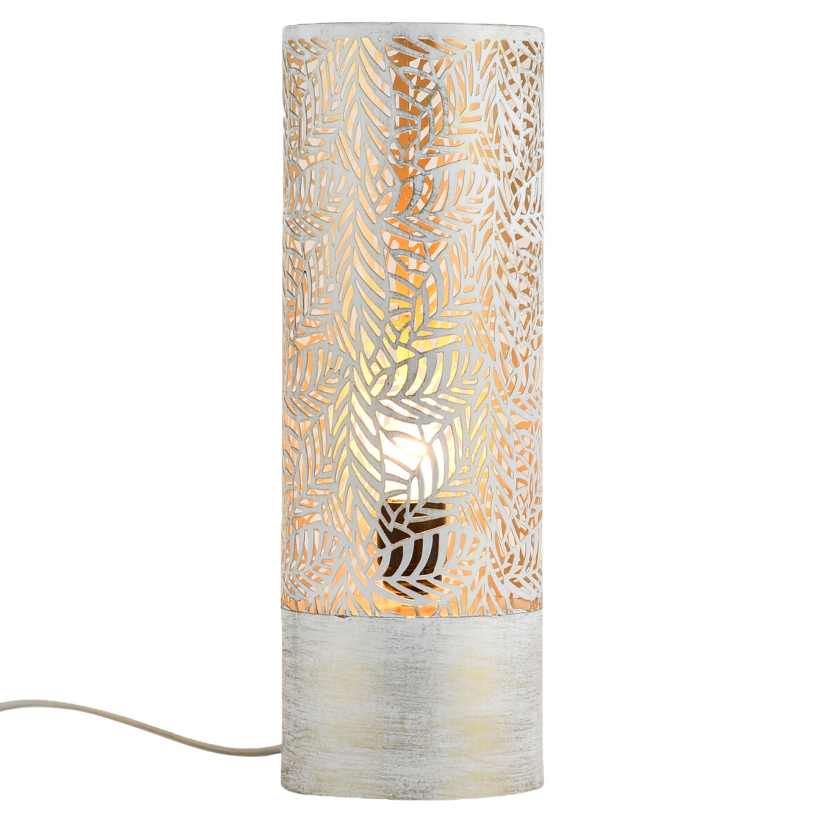 Lampa stołowa w stylu boho, lampa nocna, box