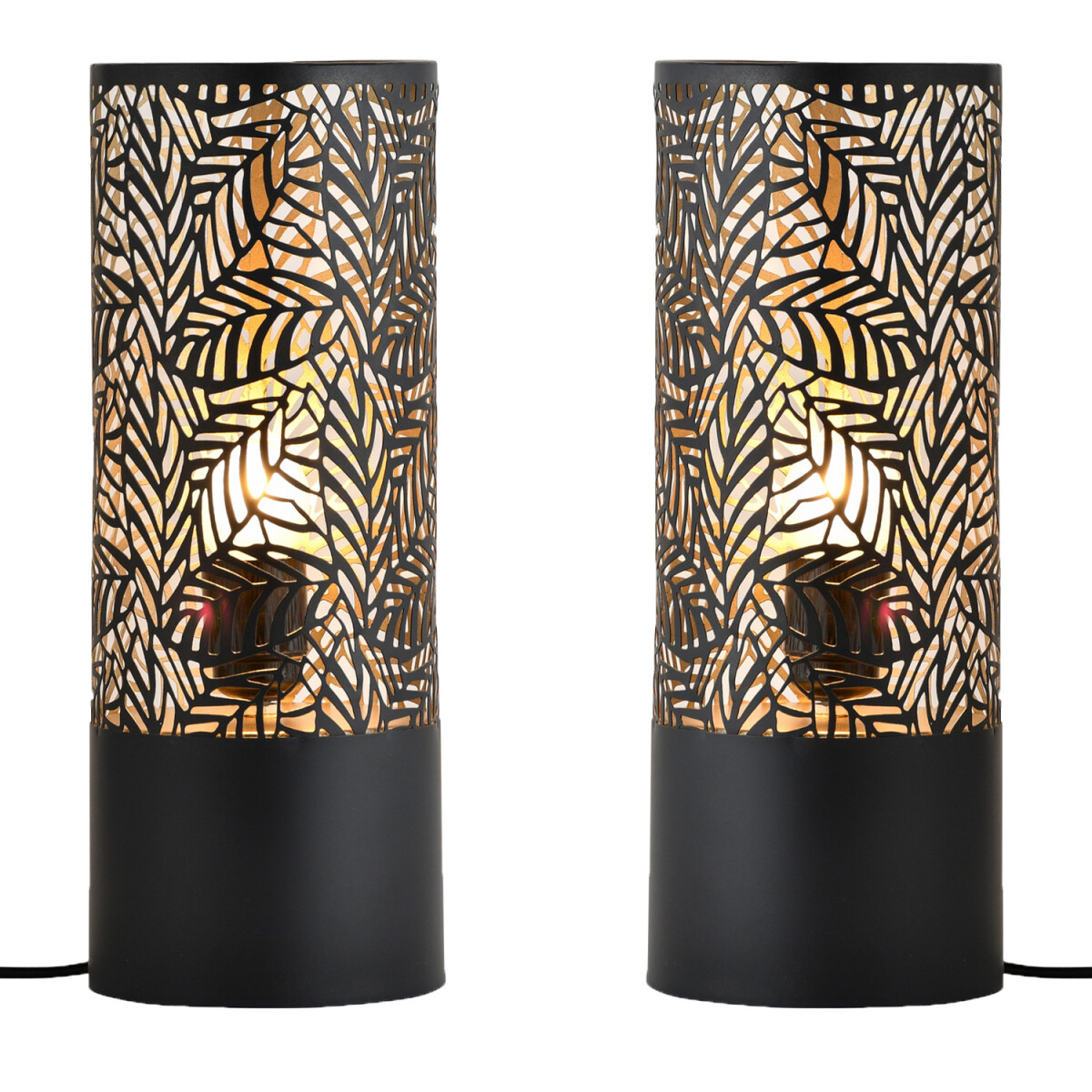 Zestaw 2 sztuk skandynawskich lamp stoło box