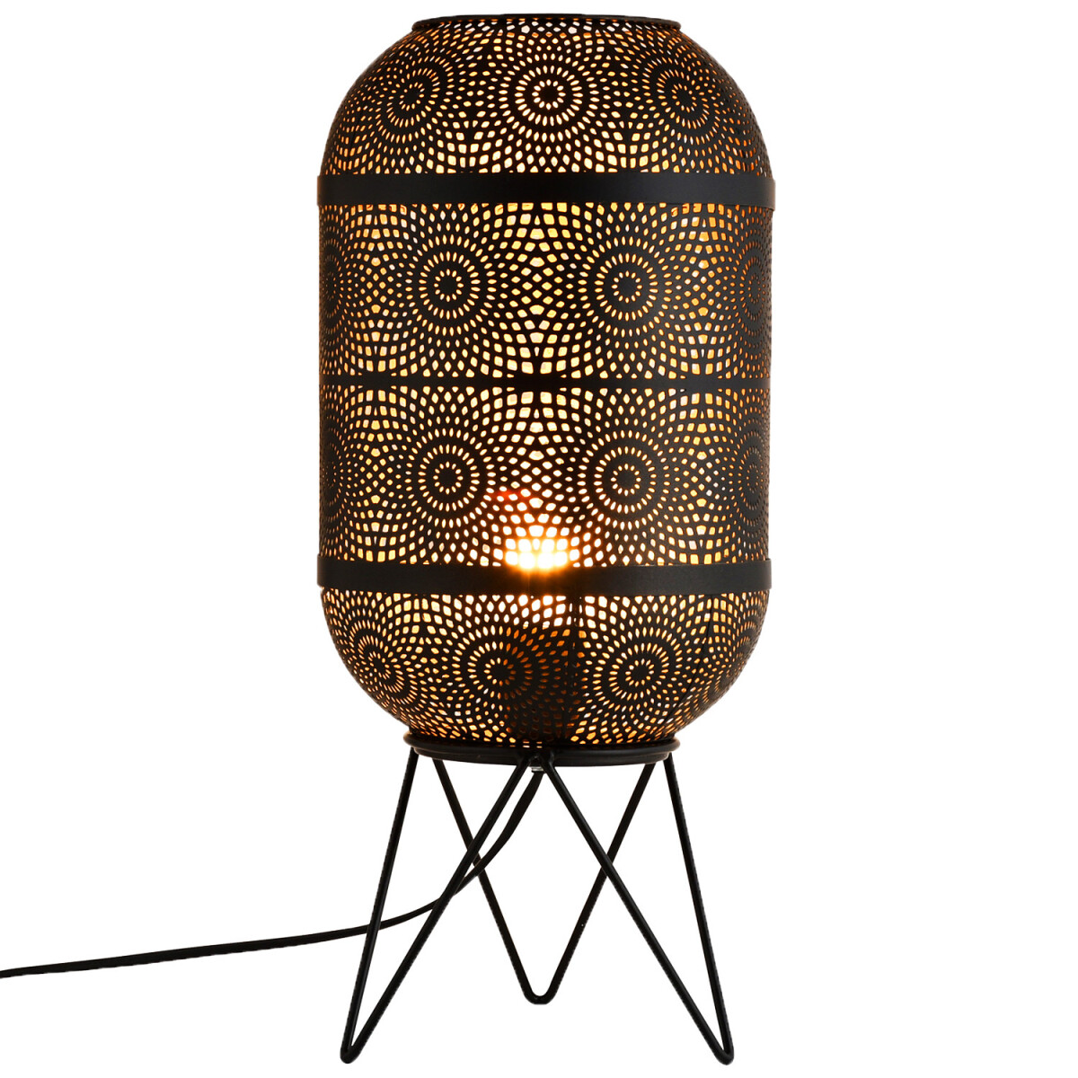 Lampa stojąca w stylu orientalnym, lampa box