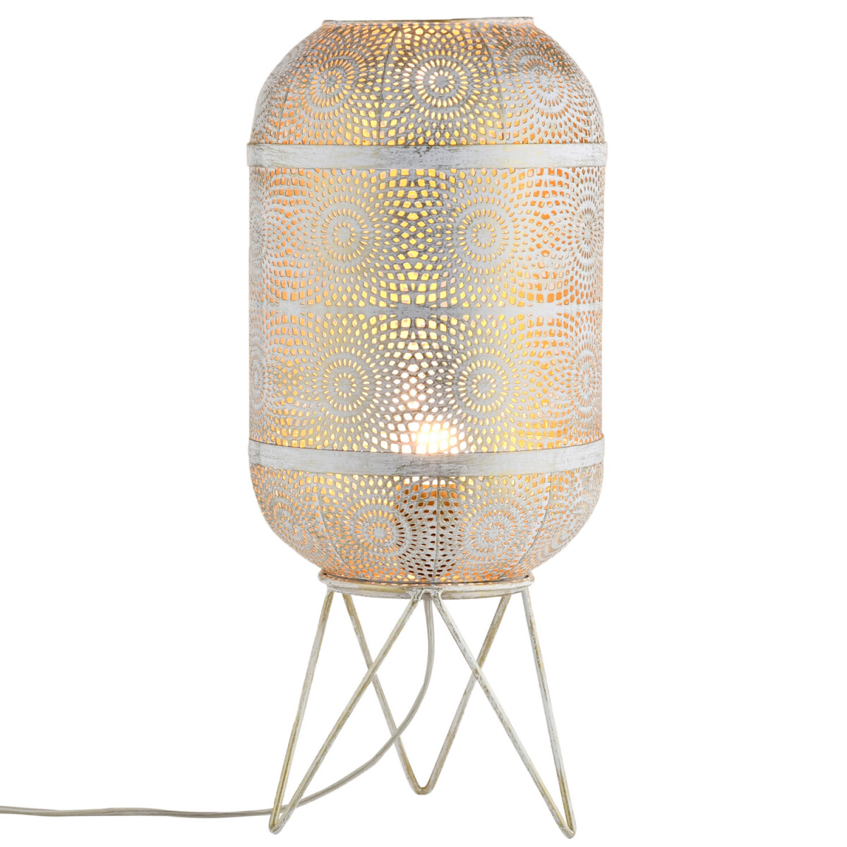 Lampa stojąca w stylu orientalnym, lampa box