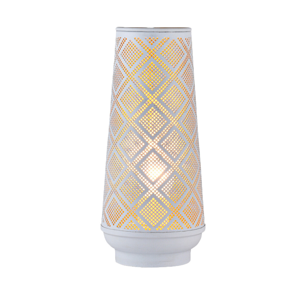 Lampa stojąca w stylu boho, lampa stołow box