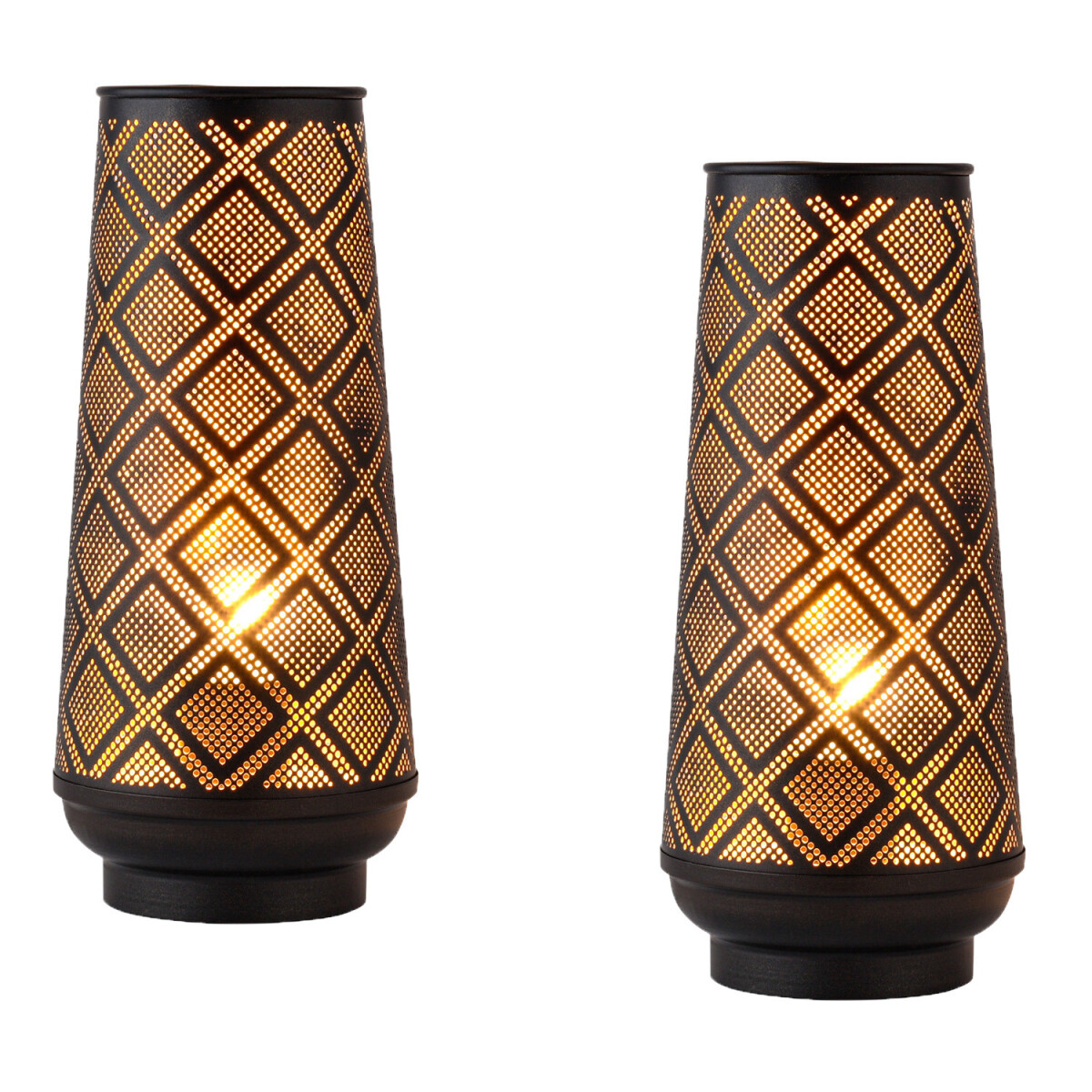 Zestaw 2 sztuk: orientalna lampa stojąca box