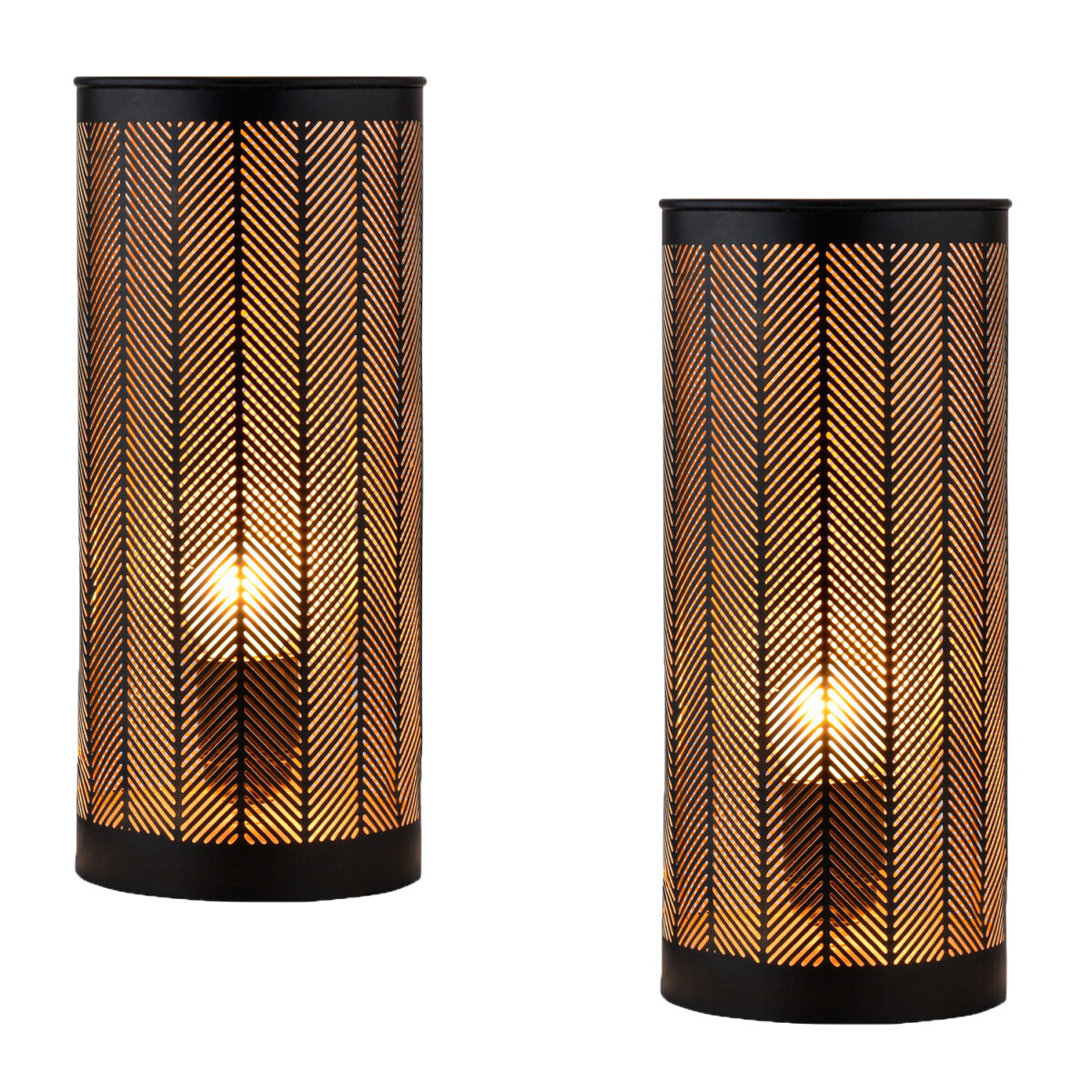Zestaw 2 szt. skandynawskiej lampki nocn box