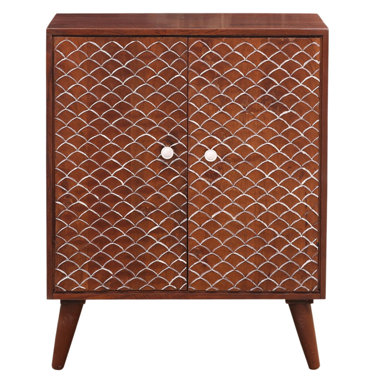 Komoda w stylu vintage z drewna, Mathis, box