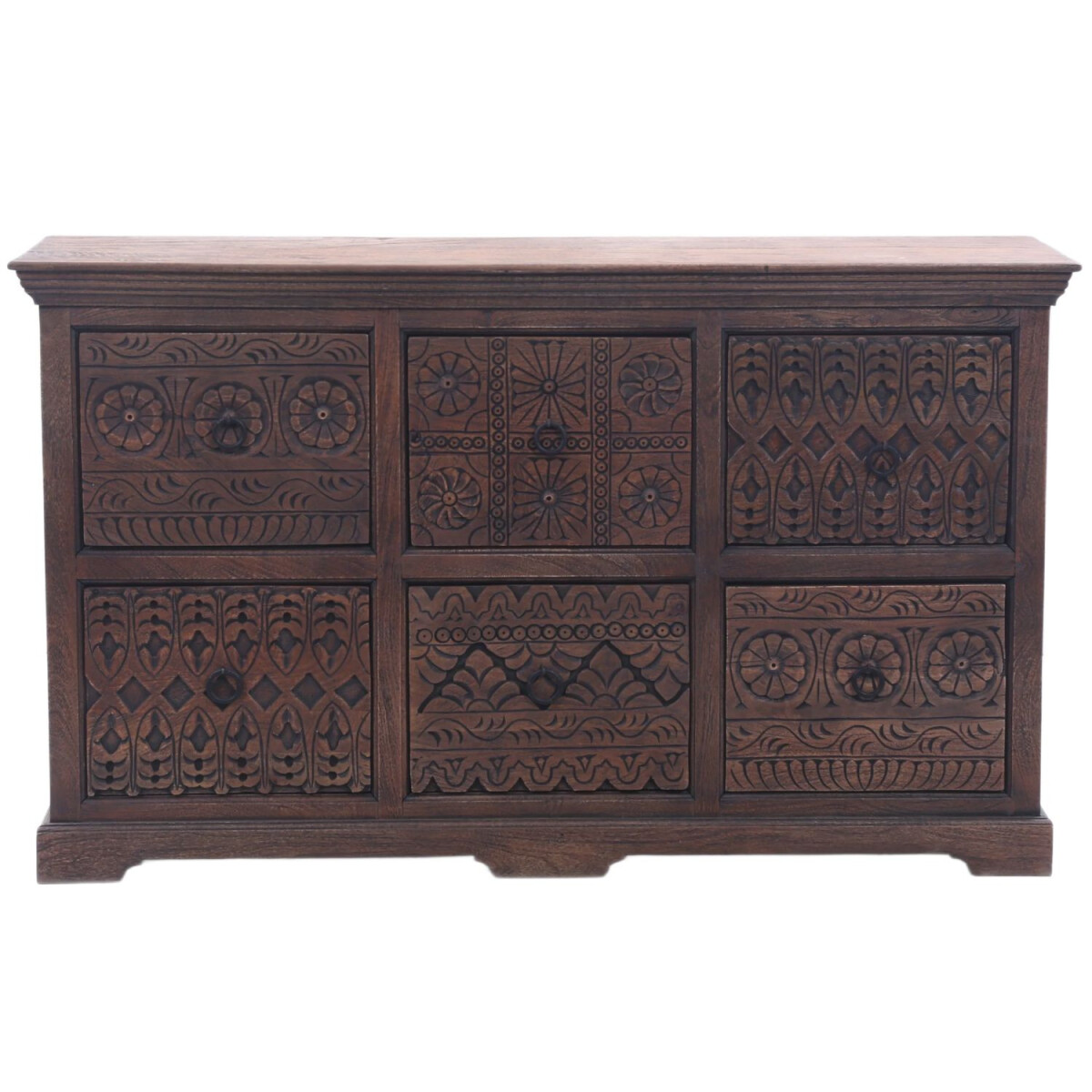 Komoda w stylu vintage z szufladami, wyk box