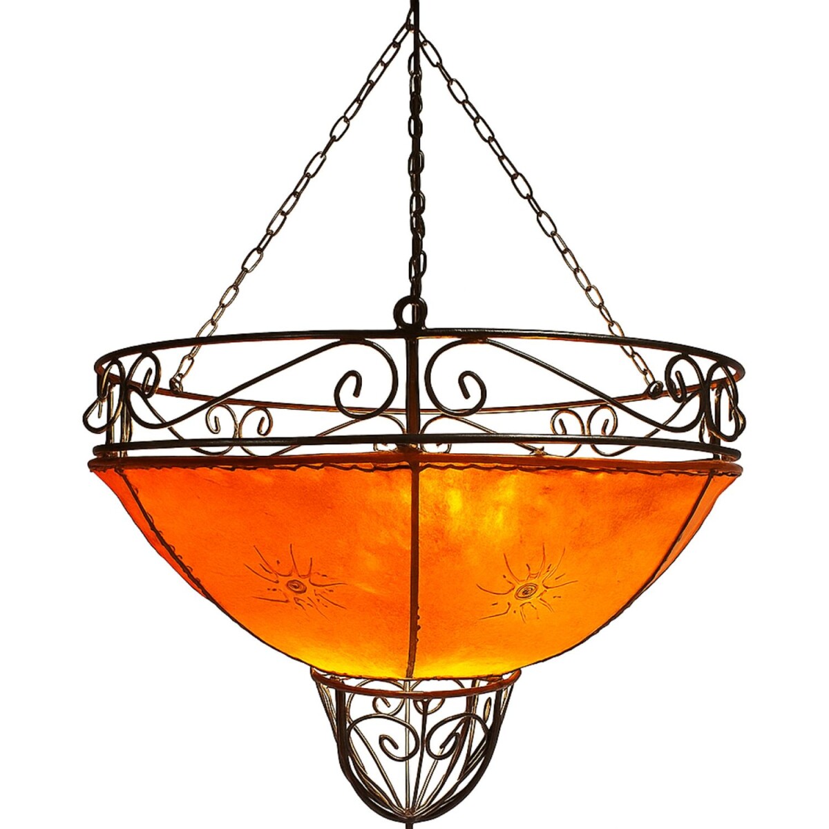 Demren Orange – marokańska lampa w box