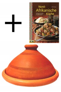 Zestaw 2 sztuk: ORYGINALNA tajine Tuareg o średnicy 26 cm...
