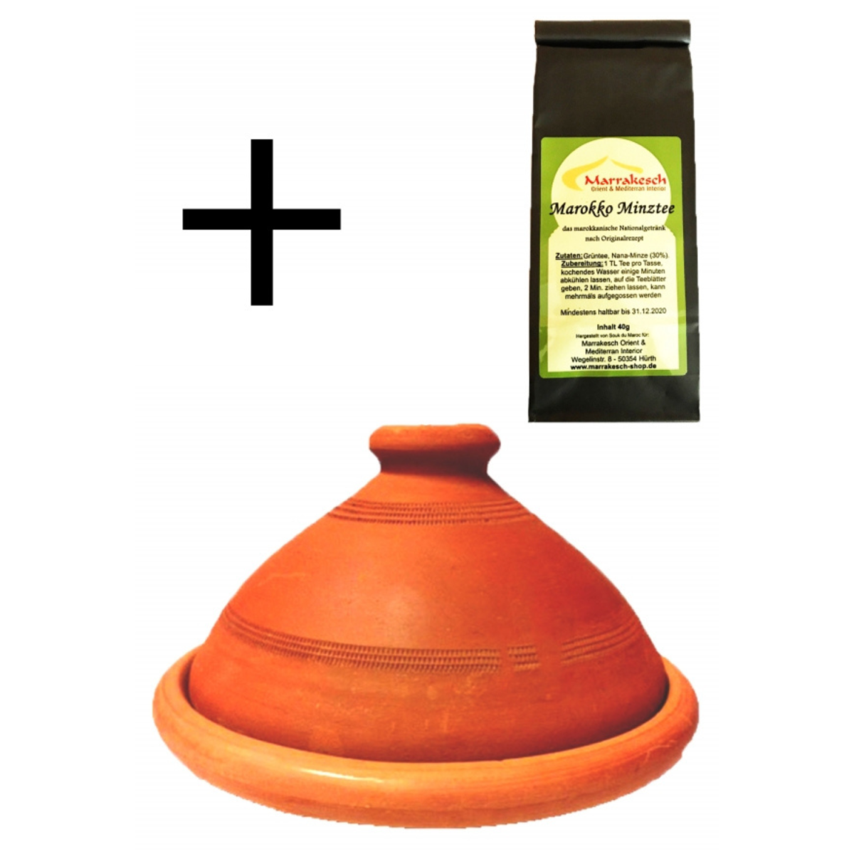 Zestaw 2 sztuk: ORYGINALNA tajine &Oslas box