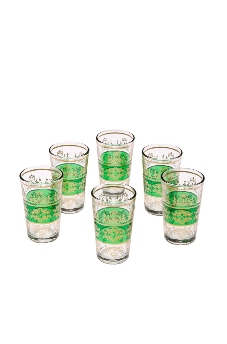 6 szklanek do herbaty Orient Marrakesz w box