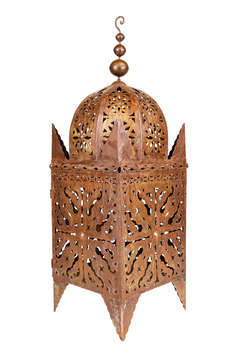 Marokańska latarnia ogrodowa Frane 100 c box