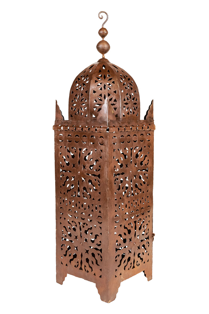 Marokańska latarnia ogrodowa Frane 105 c box