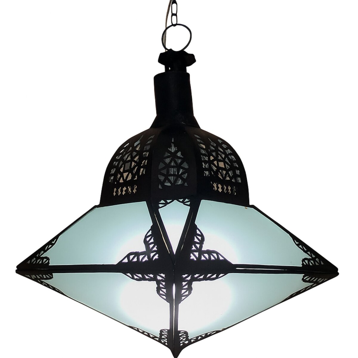 Lampa wisząca Ryad 30 cm, marokańska lam box
