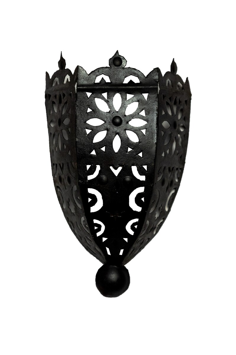 Orientalna kinkiet Badia | Metal z patyn box