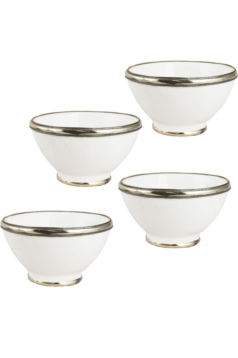 4er Set Orientalische Keramikschale Cari box