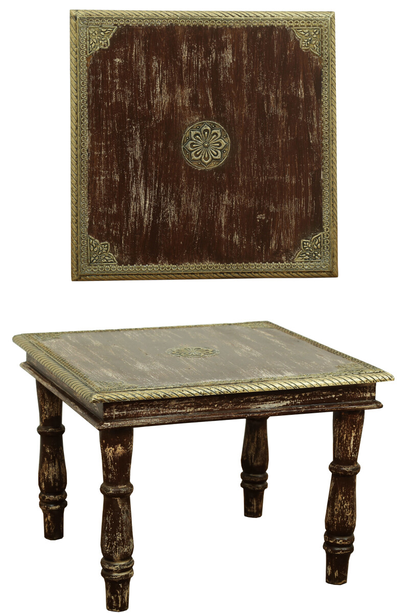 Vintage stolik do salonu, stolik pomocni box
