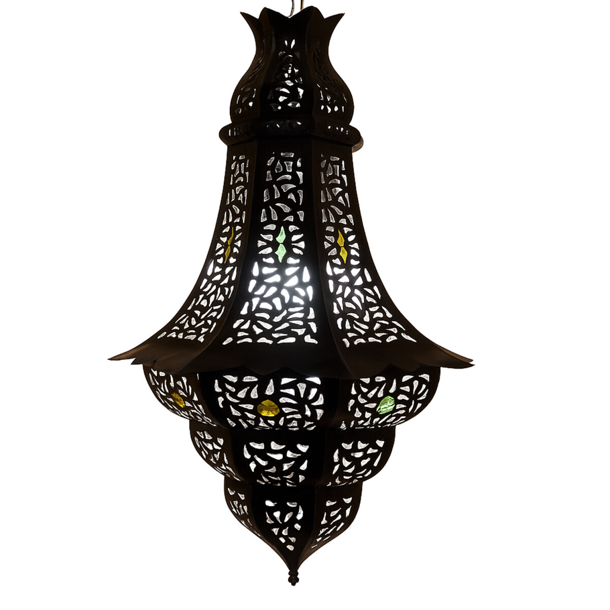 Lampa sufitowa Elmas czarna 60 cm | Orie box