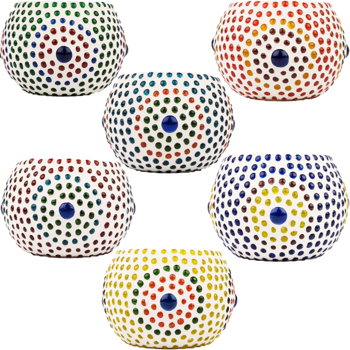 Zestaw 6 sztuk orientalnych lampion&oacu box