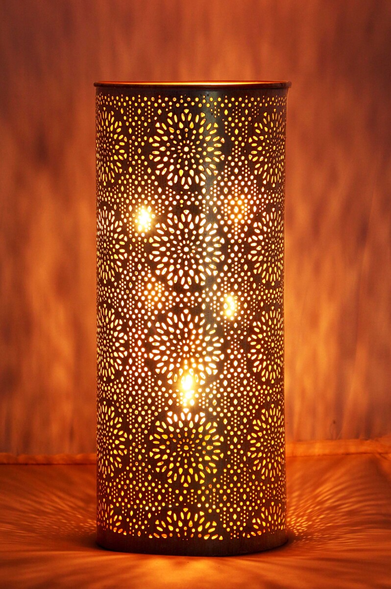 Orientalna lampka na wiatr Amelle w kolo box