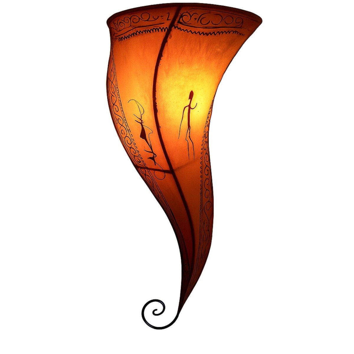 Kinkiet Suma Orange | marokańska lampa w box