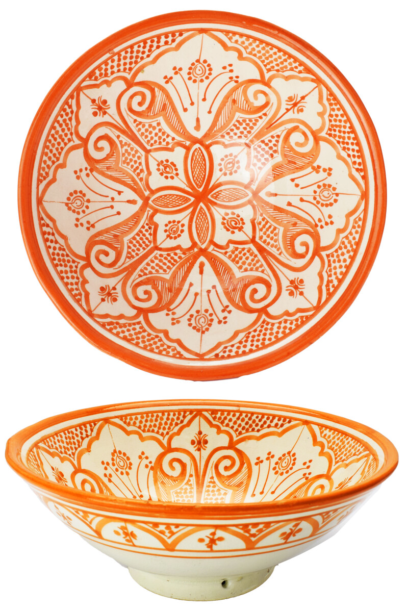 Orientalna miska ceramiczna Liyah w kolo box
