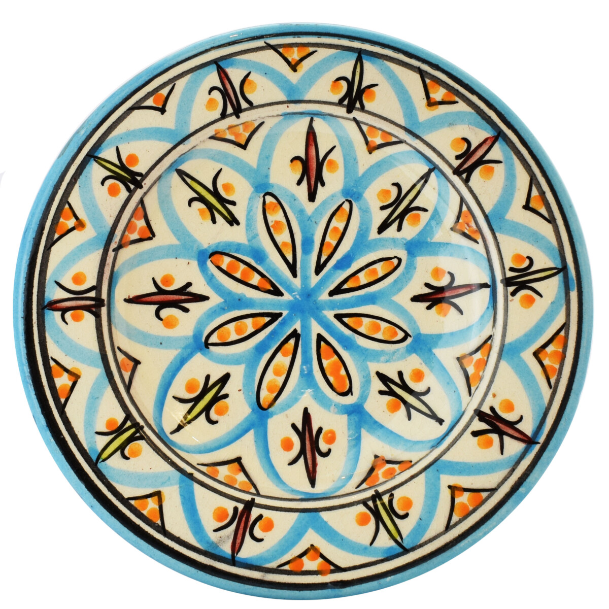Śródziemnomorski talerz ceramiczn box