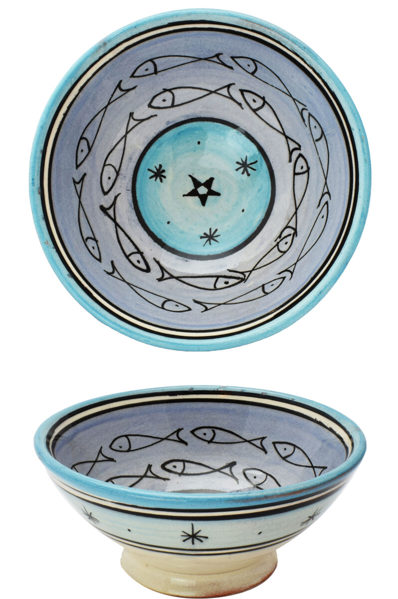 Marokańska miska ceramiczna „Poiss box
