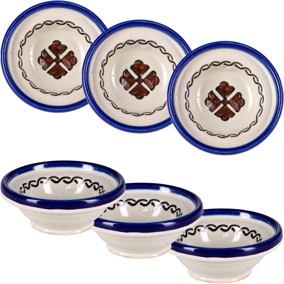 Zestaw 6 miseczek do tapas w stylu marok box