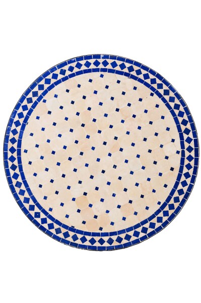 Beżowo-niebieski