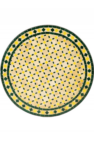 beżowo-żółto-zielony