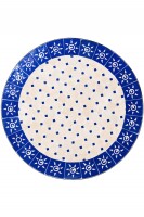 Marokański stolik mozaikowy „Słońce” w kolorze beżowym i bordowym, 80 cm, wysokość 45 cm